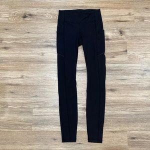 Lululemon 28 Inch Fast and Free Reflective Leggings Size 2